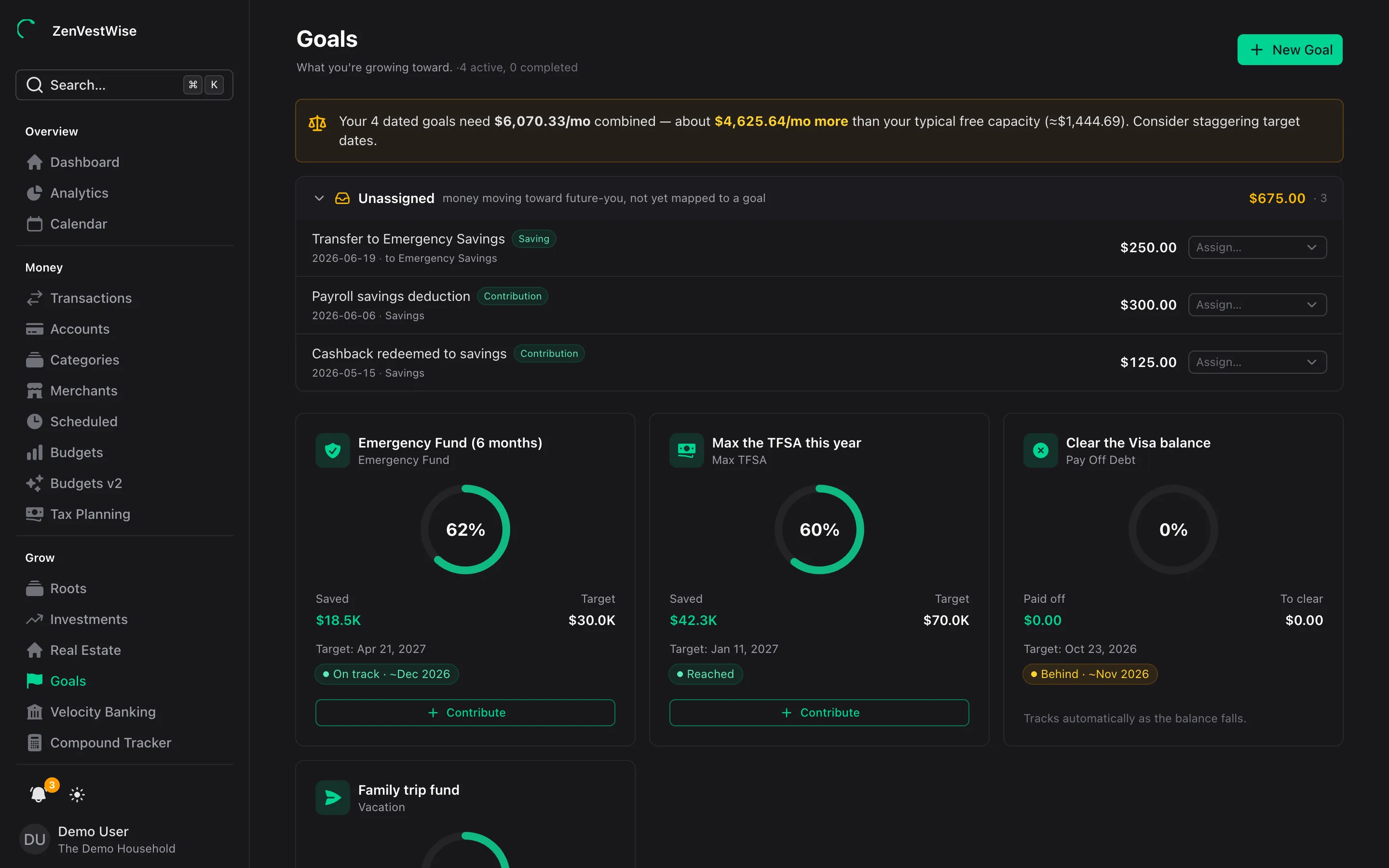 Goals in KakeiMaple