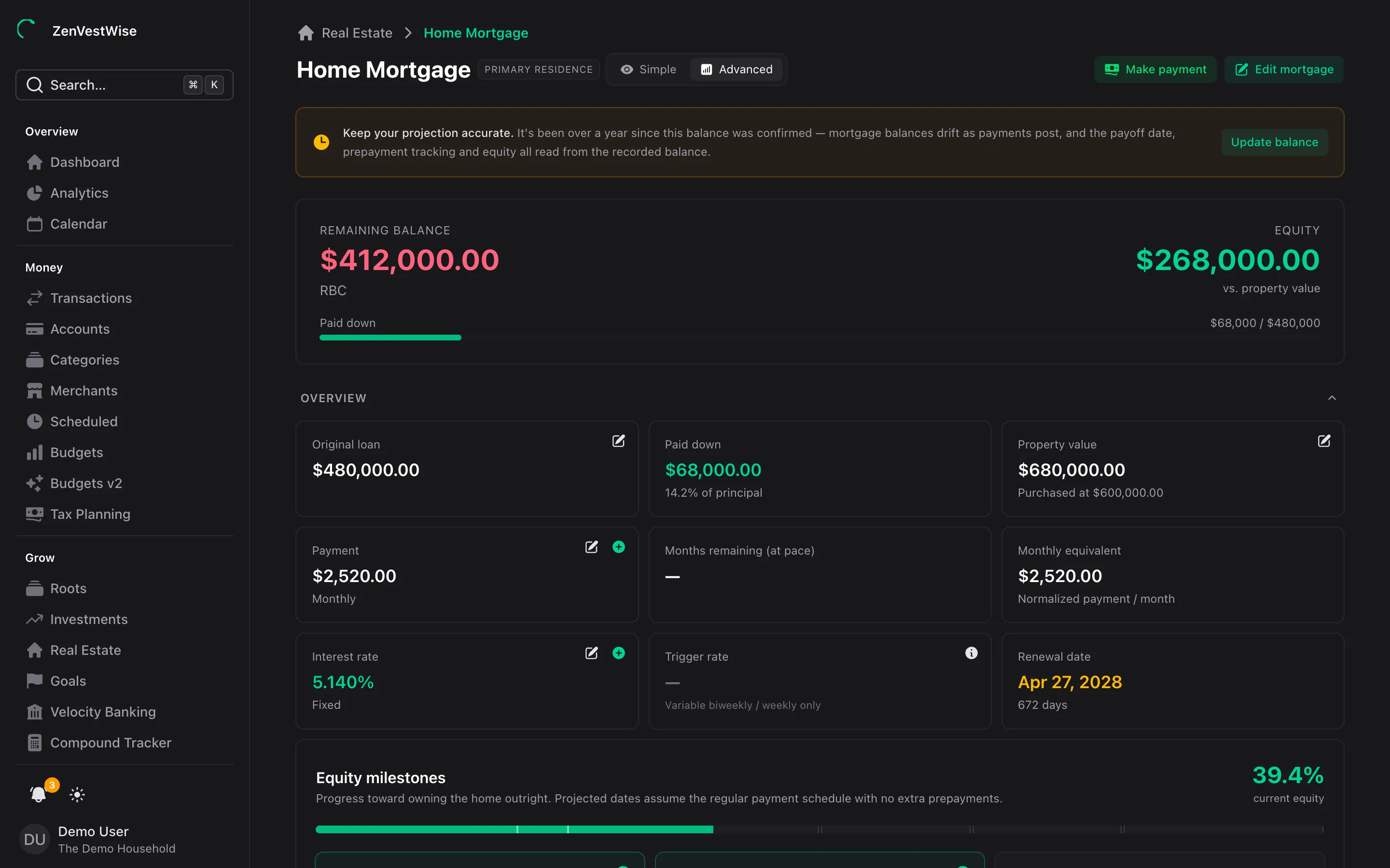 Mortgage & calculators in KakeiMaple